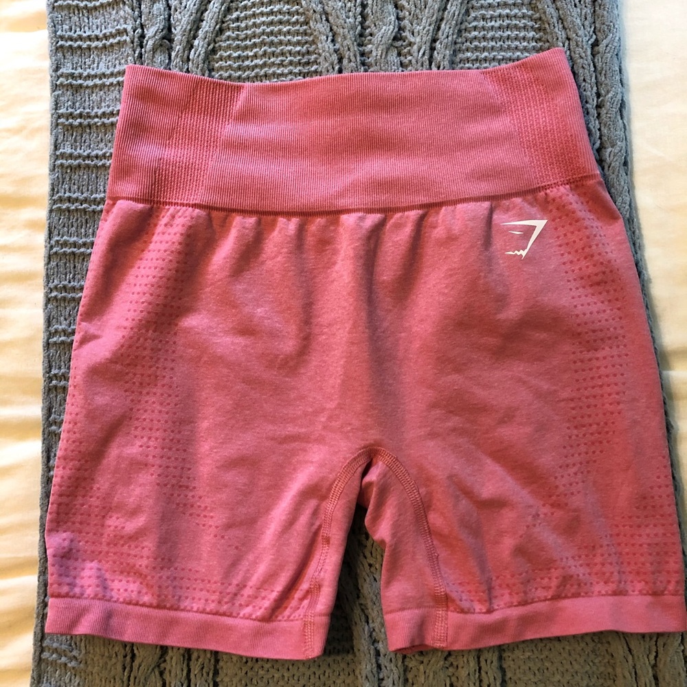 Gymshark Pink Vital Seamless 2.0 Shorts Medium